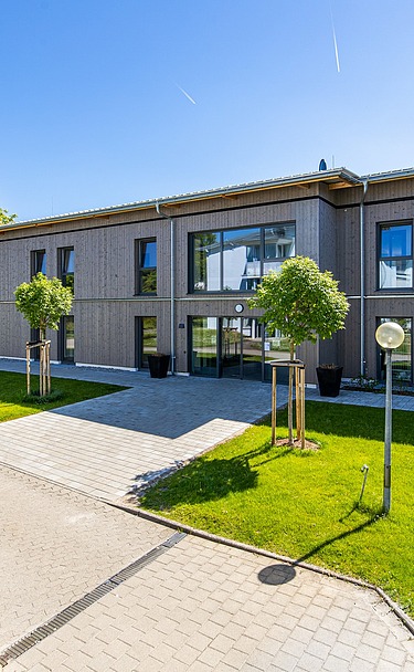 Außenansicht Eltern-Kind-Haus in Gailingen, Vorderseite