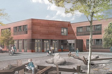 Visualisierung Neubau Grundschule Diemarden Visualisierung Neubau Grundschule Diemarden