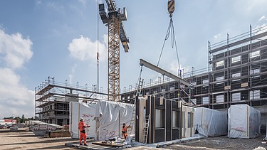 Bild Baustelle MOLENO Projekt Dienstleistungszentrum Eisenberg, Thüringen