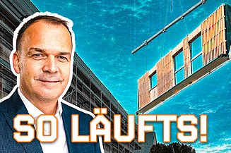 Vorschaubild Bau Podcast Der Höfliche & der Baustein mit Markus Landgraf zum Thema serielles Bauen