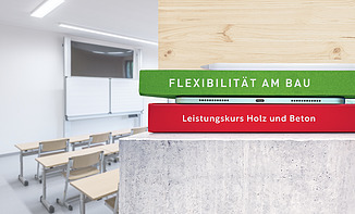 Klassenraum mit dem MOLENO-Bausystem