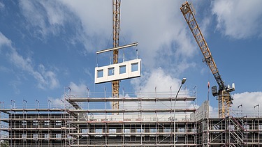 Bild Baustelle MOLENO Projekt Dienstleistungszentrum Eisenberg, Thüringen