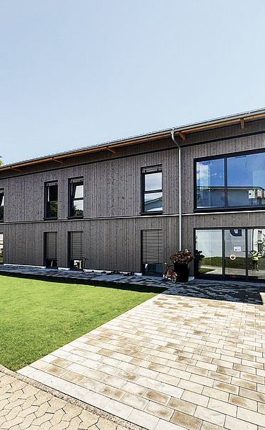 Außenansicht Eltern-Kind-Haus in Gailingen Außenansicht Eltern-Kind-Haus in Gailingen, Vorderseite