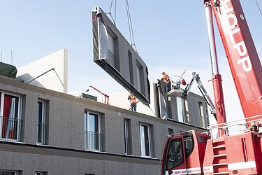 Bild Außenansicht MOLENO Projekt Hangweide in Kernen