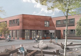 Visualisierung Neubau Grundschule Diemarden